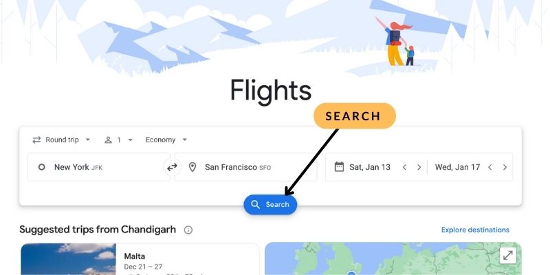 search flight